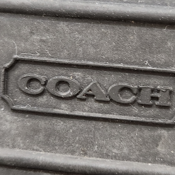 Coach Vinni Monogram Leather Boots, Black, Women's 8 - Picture 7 of 9